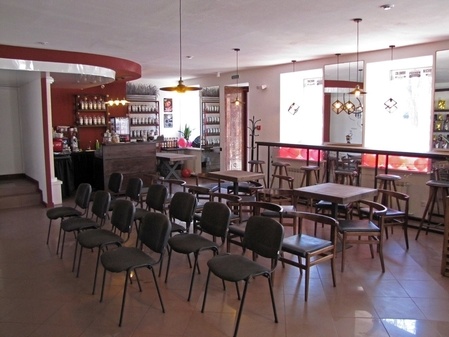 Творческий зал в кофейне Ricco